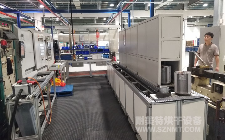 自動烘干線,電機熱套及冷卻線